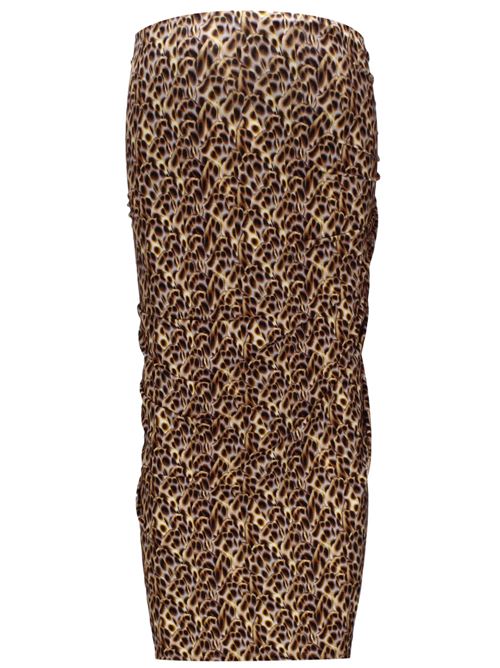 Ochre brown/multicolour skirt MARANT ETOILE | JU0018FAB1K02E10OE